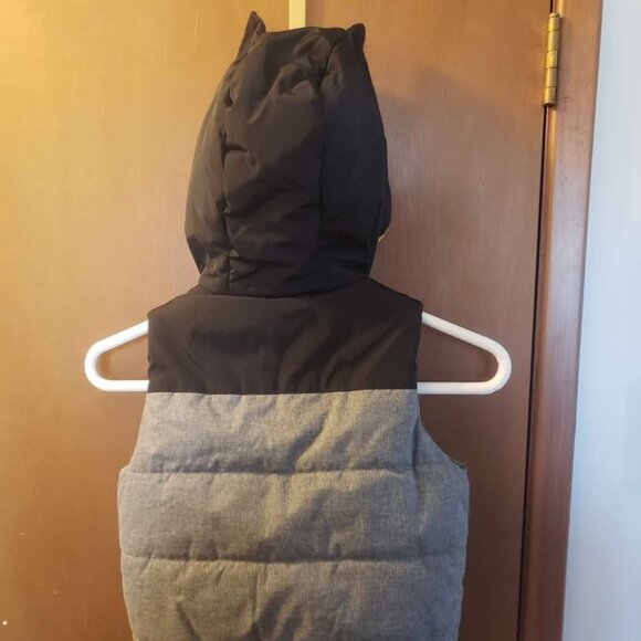 Baby Gap Batman Hooded Fall/Winter Vest Size 5 - Picture 2 of 4